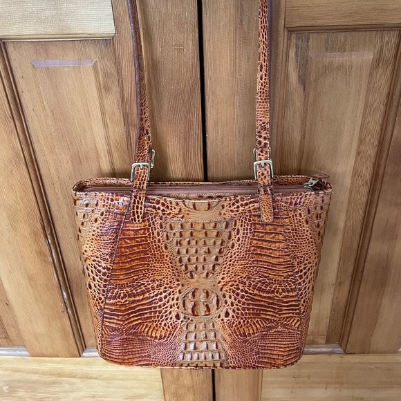 Brahmin brown Bucket Bag